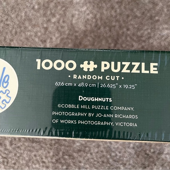 Cobble Hill Doughnut 1000 Pc Puzzle - Picture 5 of 9